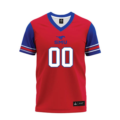 SMU - NCAA Football : Carterrious Brown - Red Premium Football Jersey-0