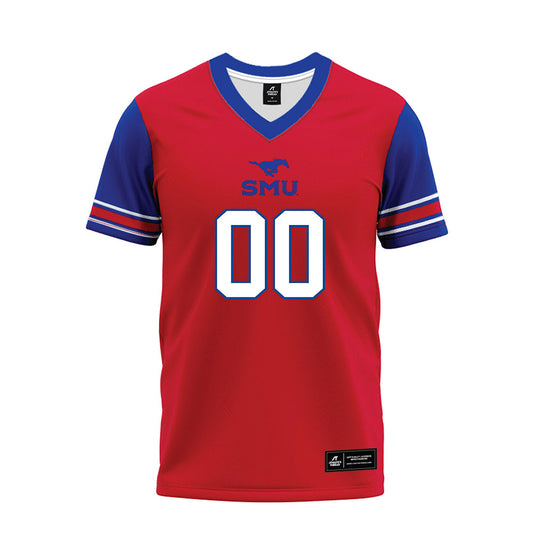 SMU - NCAA Football : Carterrious Brown - Red Premium Football Jersey-0