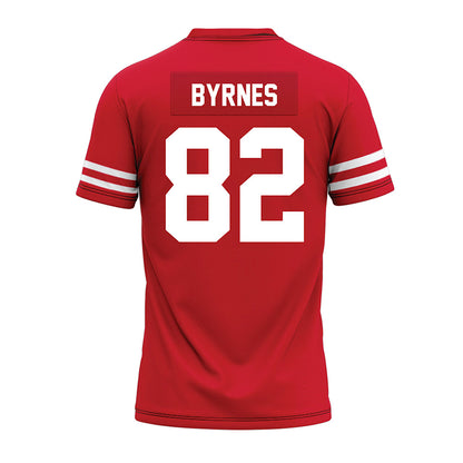 Houston - NCAA Football : Matt Byrnes - Red Premium Football Jersey