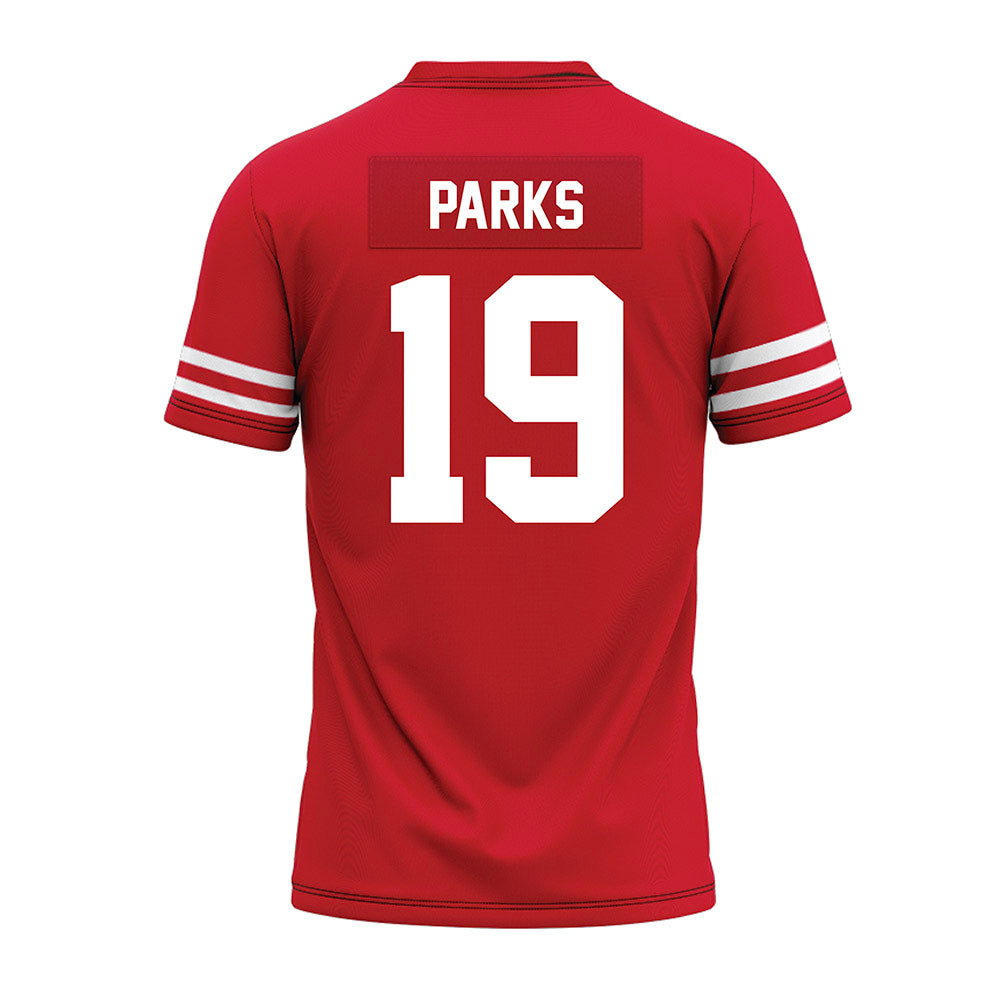 Houston - NCAA Football : Keany Parks - Red Premium Football Jersey-1