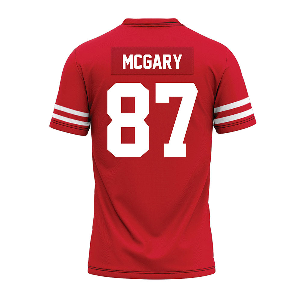 Houston - NCAA Football : Luke McGary - Red Premium Football Jersey-1