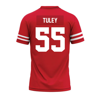 Houston - NCAA Football : Cavan Tuley - Red Premium Football Jersey-1