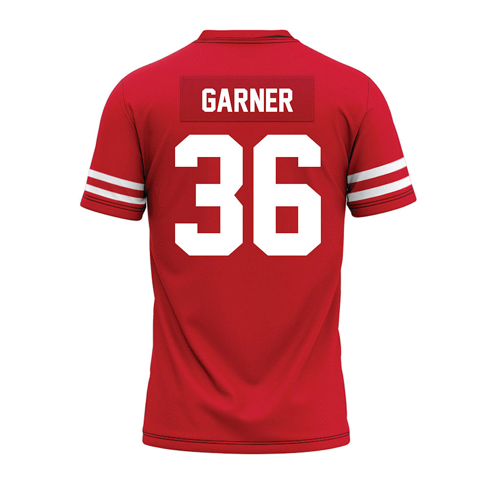 Houston - NCAA Football : Jalen Garner - Red Premium Football Jersey-1