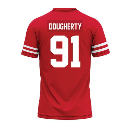 Houston - NCAA Football : Liam Dougherty - Red Premium Football Jersey-1
