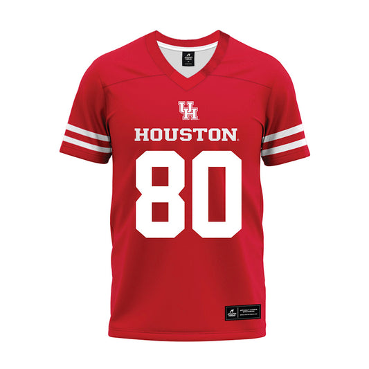 Houston - NCAA Football : Jaquise Martin - Red Premium Football Jersey-0