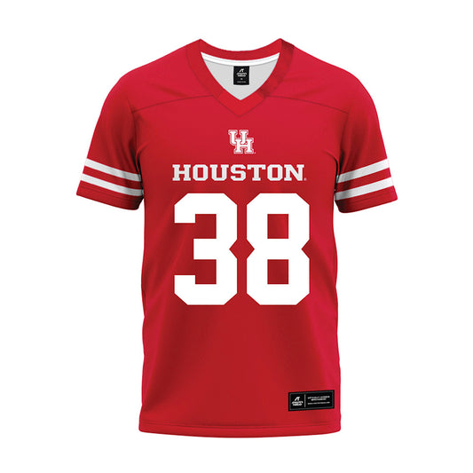 Houston - NCAA Football : Aaron Davis - Red Premium Football Jersey-0