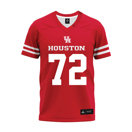 Houston - NCAA Football : RJ Lee Jr - Red Premium Football Jersey-0