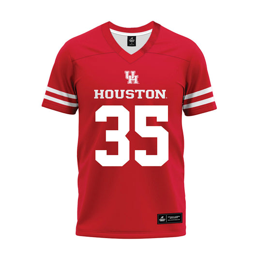 Houston - NCAA Football : Kaleb Thomas - Red Premium Football Jersey-0