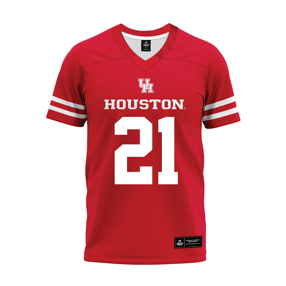 Houston - NCAA Football : Stacy Sneed - Red Premium Football Jersey