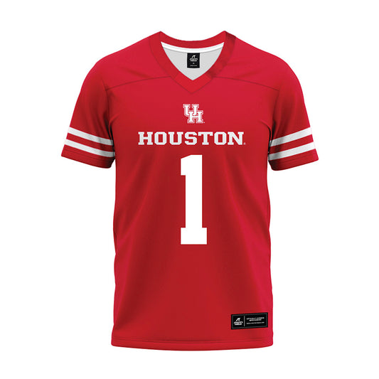 Houston - NCAA Football : Conner Weigman - Red Premium Football Jersey-0