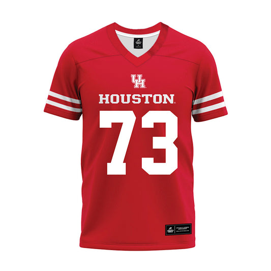 Houston - NCAA Football : Jason Brooks Jr. - Red Premium Football Jersey-0