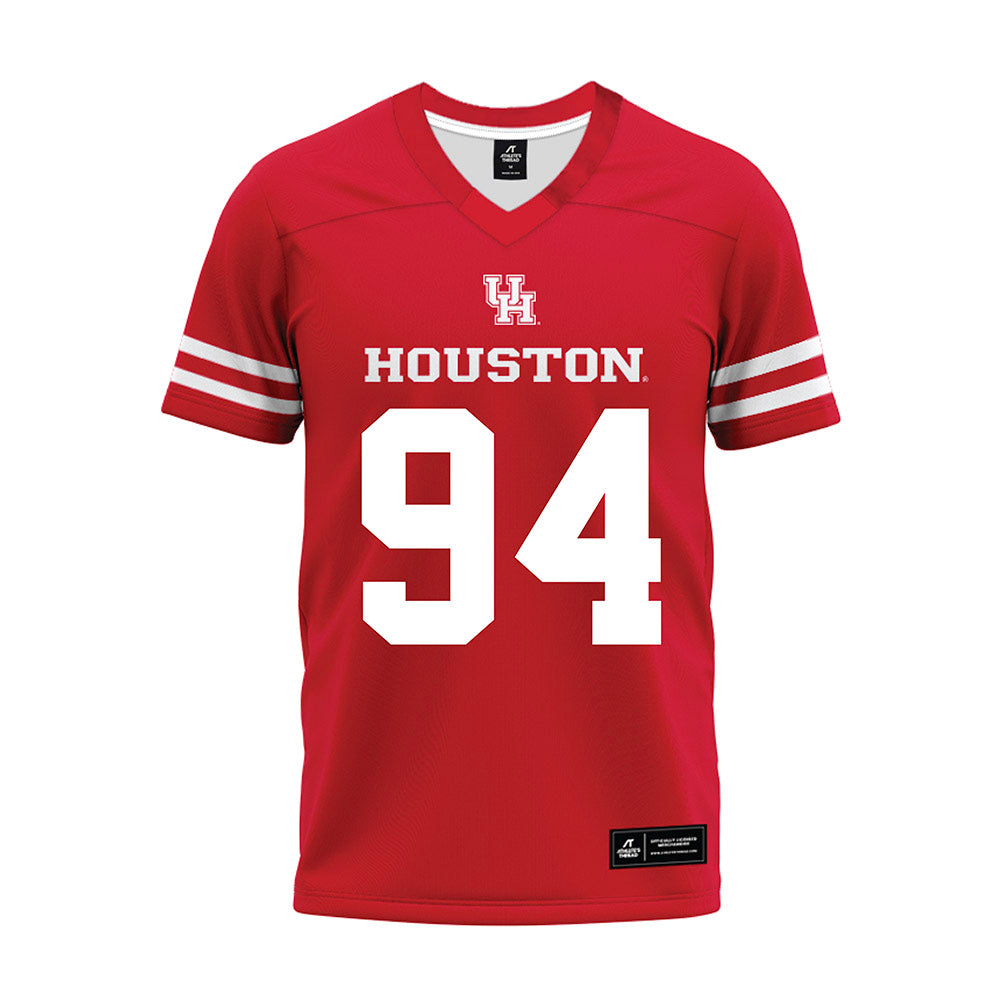 Houston - NCAA Football : Evan Noel - Red Premium Football Jersey-0