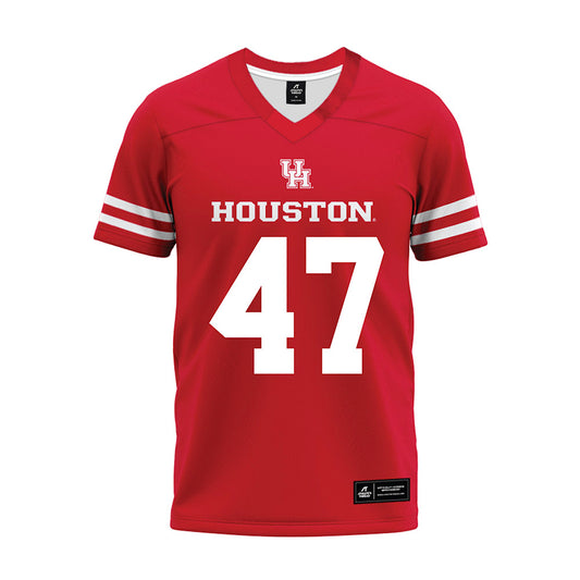 Houston - NCAA Football : Anthony Saragusa - Red Premium Football Jersey-0