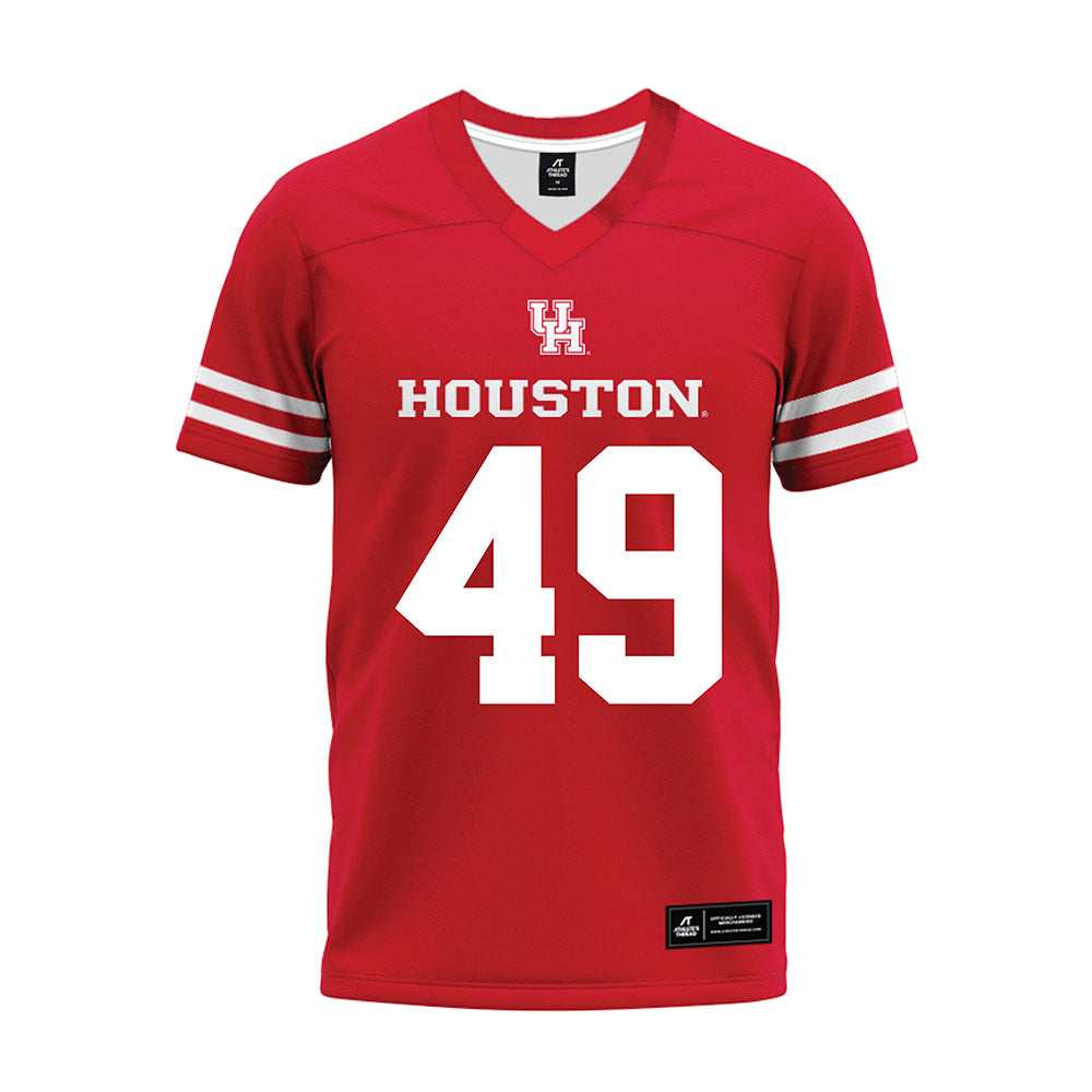 Houston - NCAA Football : Jonathan Dimas - Red Premium Football Jersey-0
