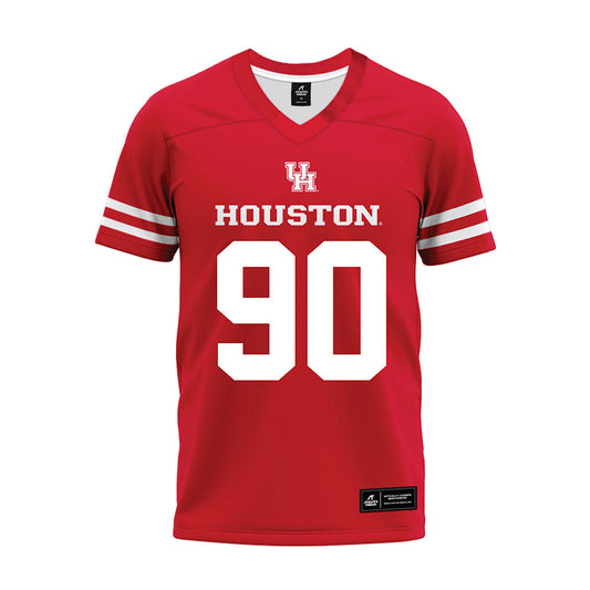 Houston - NCAA Football : Eddie Walls III - Red Premium Football Jersey-0