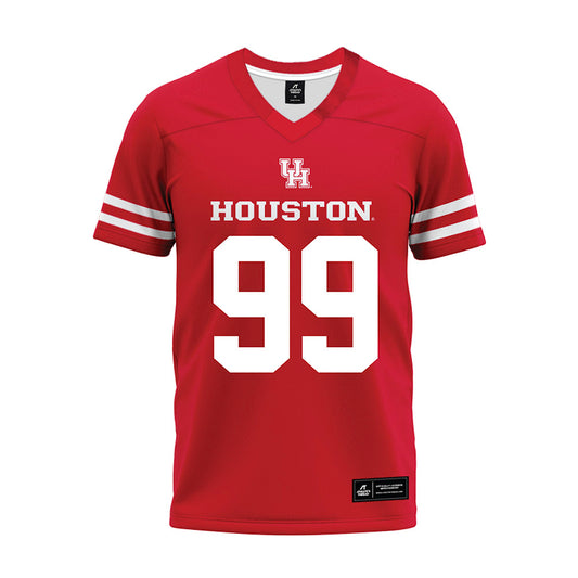 Houston - NCAA Football : Quindario Lee - Red Premium Football Jersey-0