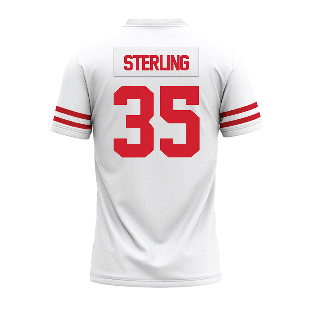 Houston - NCAA Football : Reshad Sterling - White Premium Football Jersey-1