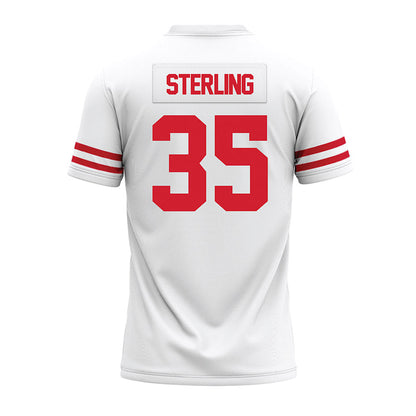 Houston - NCAA Football : Reshad Sterling - White Premium Football Jersey-1