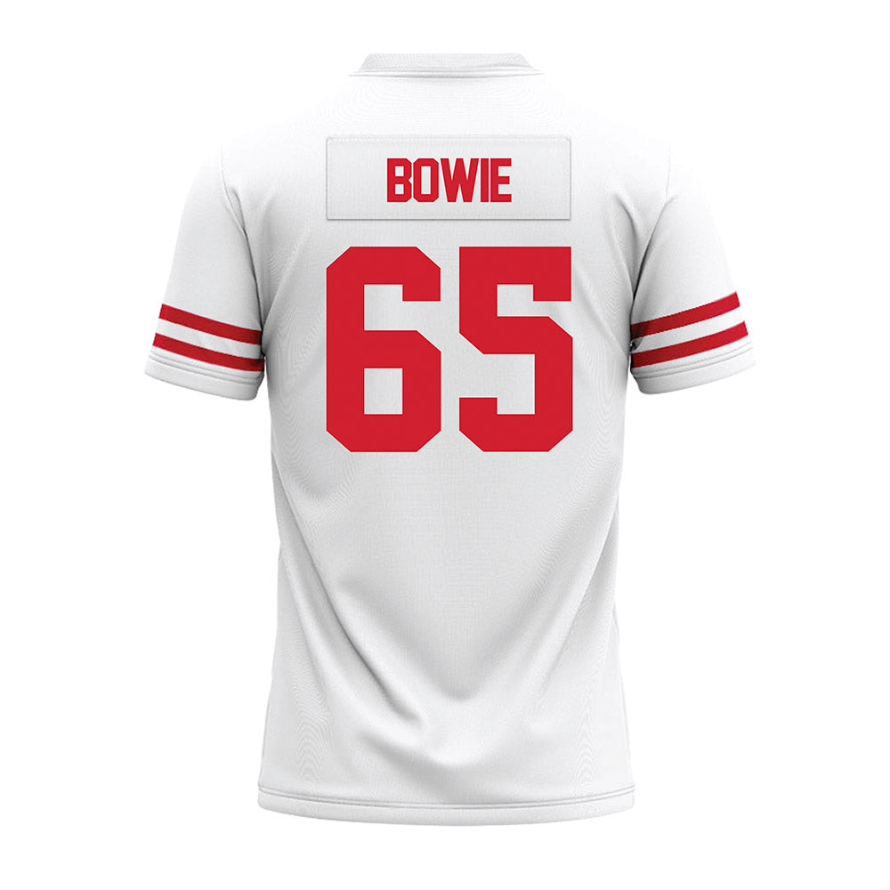 Houston - NCAA Football : Cayden Bowie - White Premium Football Jersey-1