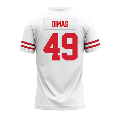 Houston - NCAA Football : Jonathan Dimas - White Premium Football Jersey-1