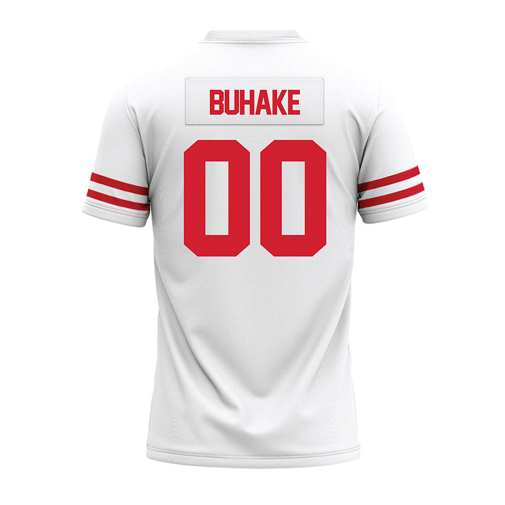 Houston - NCAA Football : Travis Buhake - White Premium Football Jersey-1