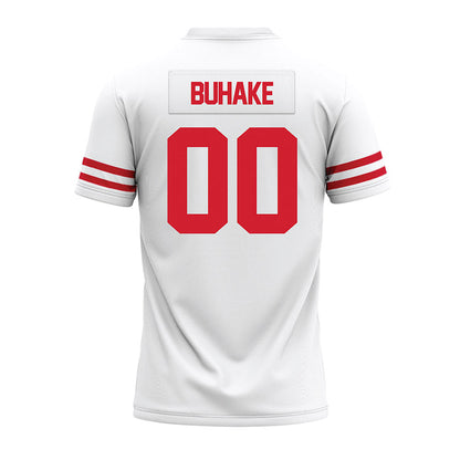 Houston - NCAA Football : Travis Buhake - White Premium Football Jersey-1