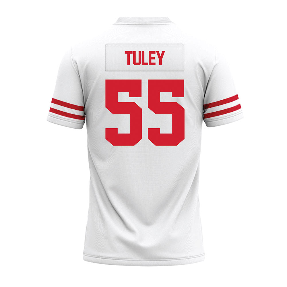 Houston - NCAA Football : Cavan Tuley - White Premium Football Jersey-1