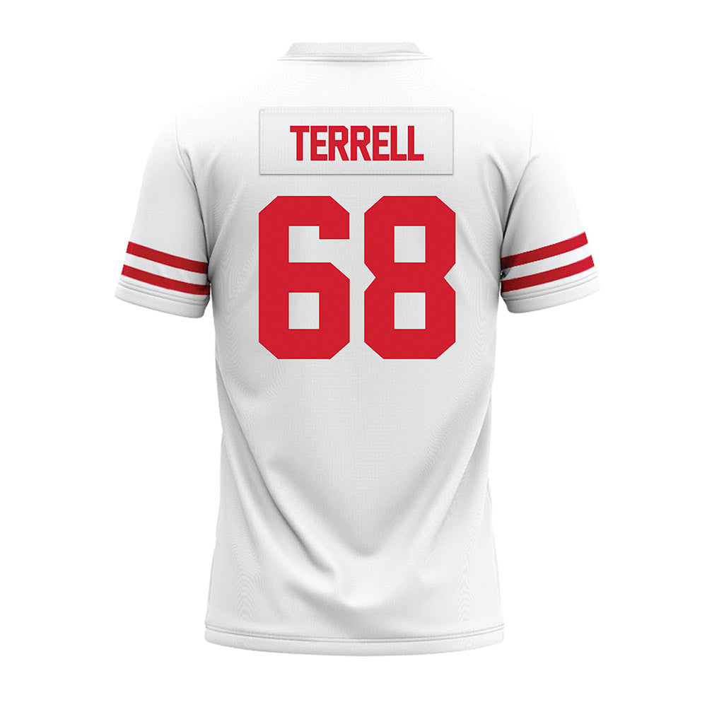 Houston - NCAA Football : Sean Terrell - White Premium Football Jersey-1