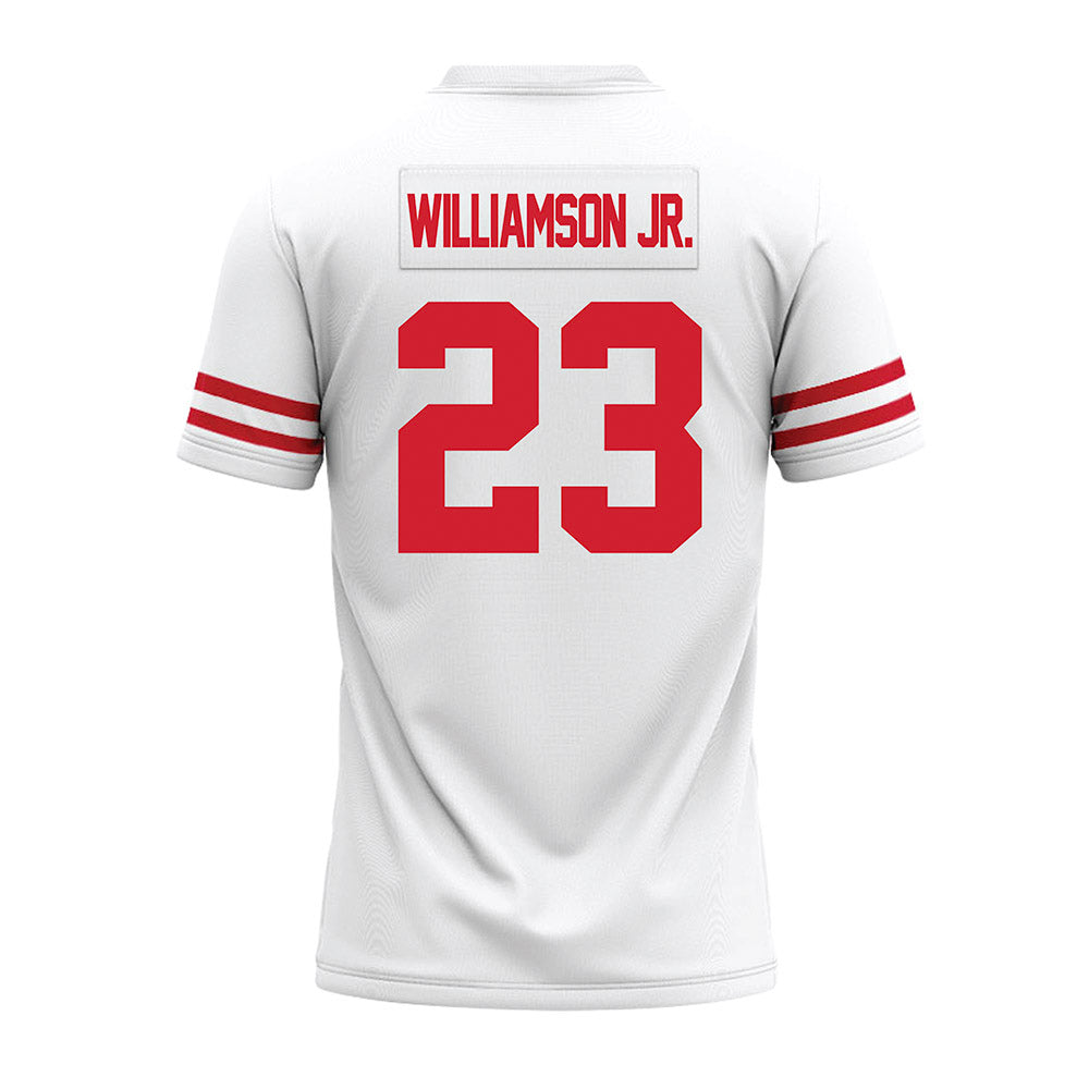 Houston - NCAA Football : Alvin Williamson Jr. - White Premium Football Jersey-1
