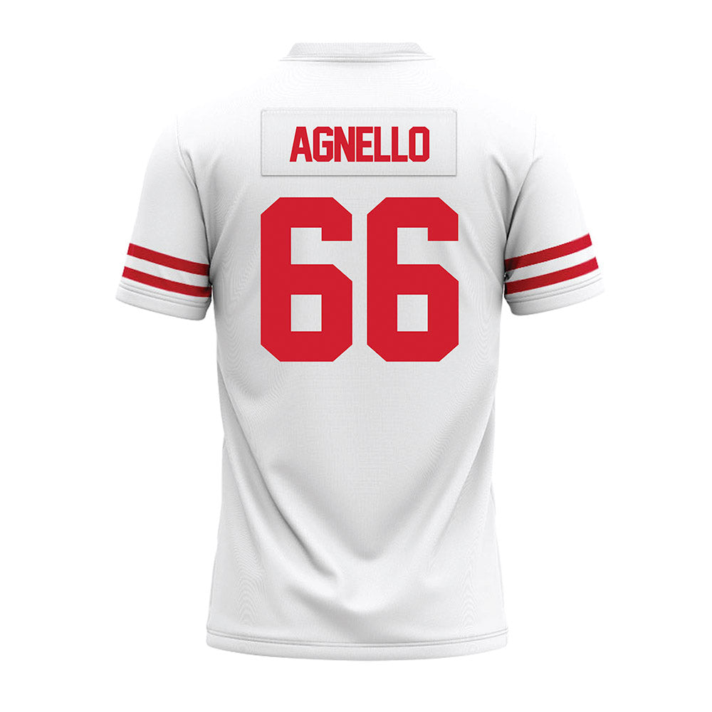 Houston - NCAA Football : McKenzie Agnello - White Premium Football Jersey-1