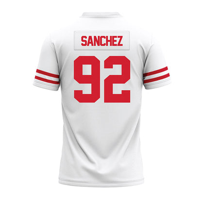 Houston - NCAA Football : Ethan Sanchez - White Premium Football Jersey-1