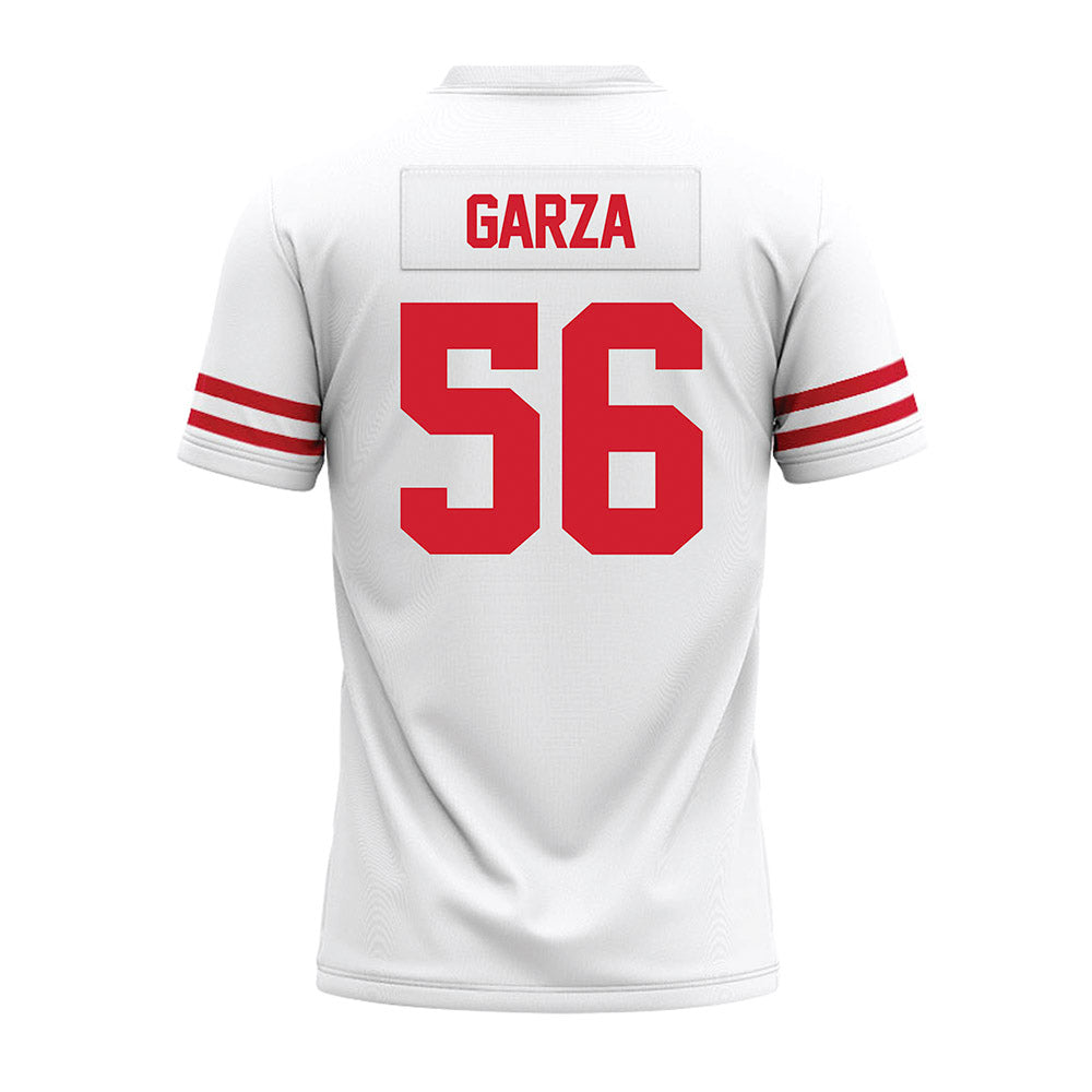 Houston - NCAA Football : Jacob Garza - White Premium Football Jersey-1
