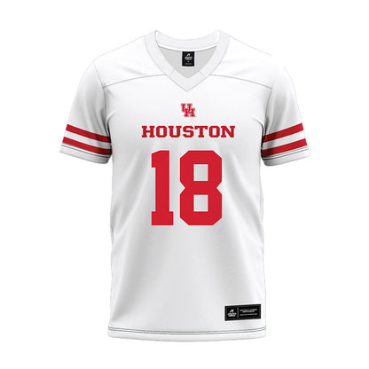 Houston - NCAA Football : Koby Young - White Premium Football Jersey-0