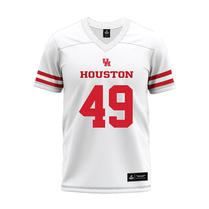 Houston - NCAA Football : Jonathan Dimas - White Premium Football Jersey-0