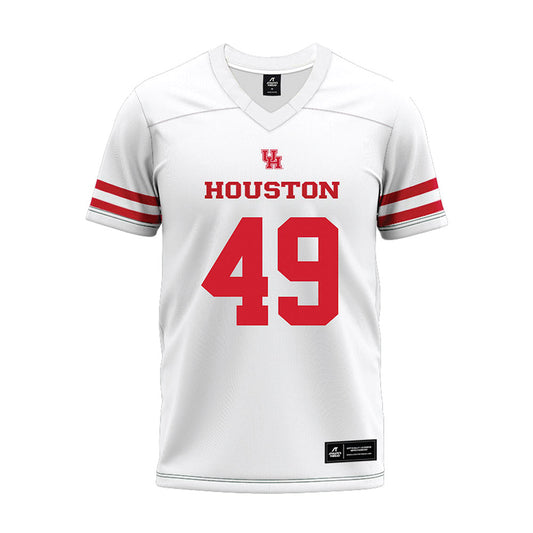 Houston - NCAA Football : Jonathan Dimas - White Premium Football Jersey-0