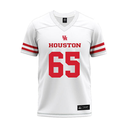 Houston - NCAA Football : Cayden Bowie - White Premium Football Jersey-0