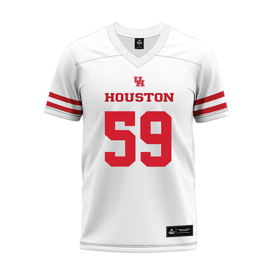 Houston - NCAA Football : Demetrius Hunter - White Premium Football Jersey-0