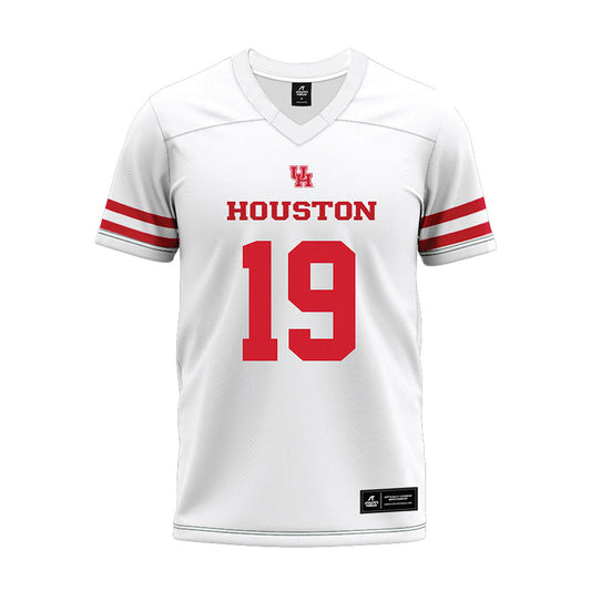Houston - NCAA Football : Keany Parks - White Premium Football Jersey-0