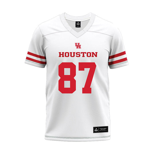 Houston - NCAA Football : Luke McGary - White Premium Football Jersey-0