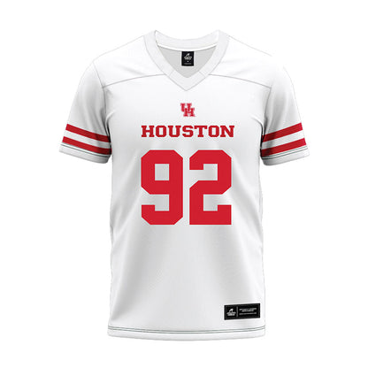 Houston - NCAA Football : Ethan Sanchez - White Premium Football Jersey-0