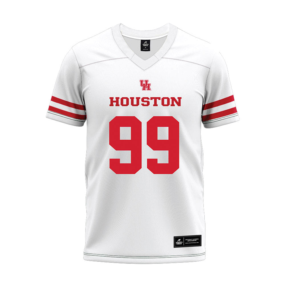 Houston - NCAA Football : Quindario Lee - White Premium Football Jersey-0