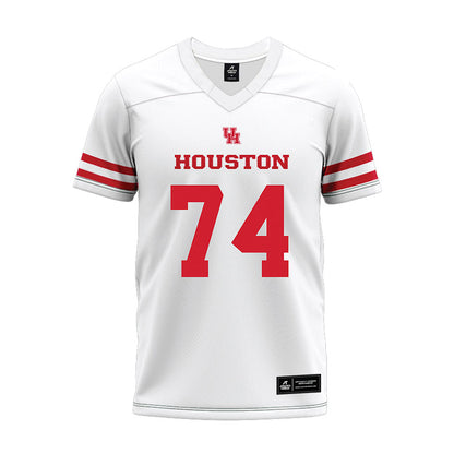 Houston - NCAA Football : Matthew Wykoff - White Premium Football Jersey-0