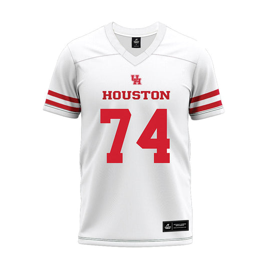Houston - NCAA Football : Matthew Wykoff - White Premium Football Jersey-0