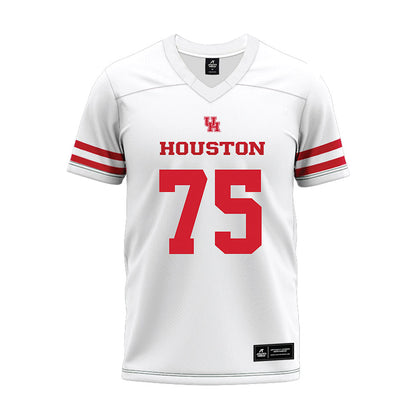 Houston - NCAA Football : Dalton Merryman - White Premium Football Jersey-0