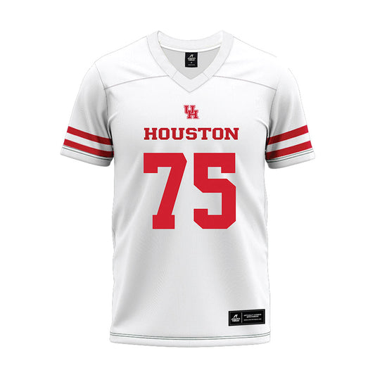 Houston - NCAA Football : Dalton Merryman - White Premium Football Jersey-0