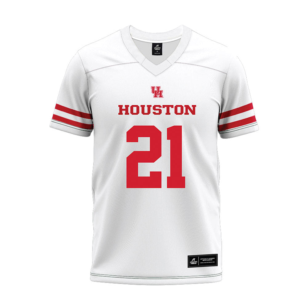 Houston - NCAA Football : Stacy Sneed - White Premium Football Jersey