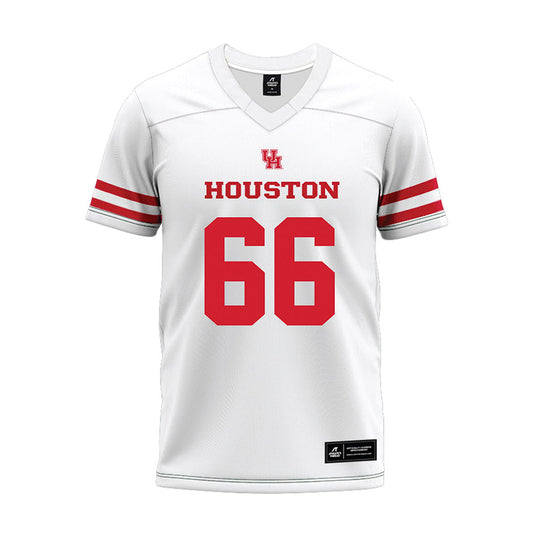 Houston - NCAA Football : McKenzie Agnello - White Premium Football Jersey-0