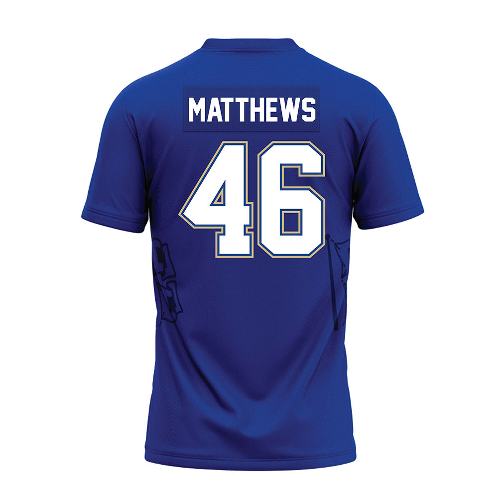 Tulsa - NCAA Football : Caleb Matthews - Premium Football Jersey