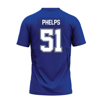 Tulsa - NCAA Football : Connor Phelps - Premium Football Jersey