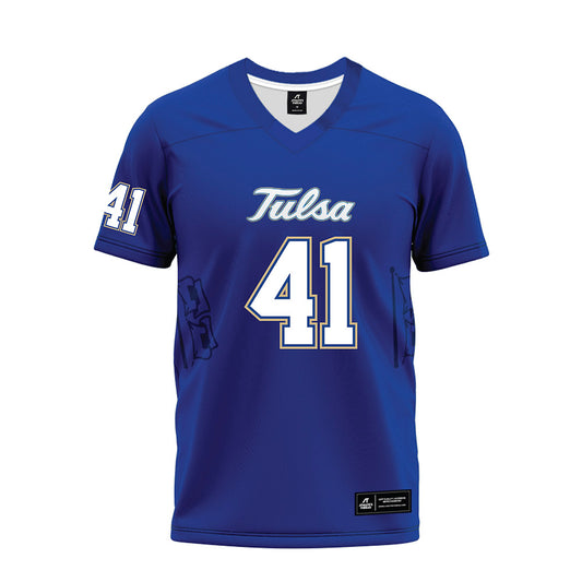 Tulsa - NCAA Football : Camden Peck - Premium Football Jersey